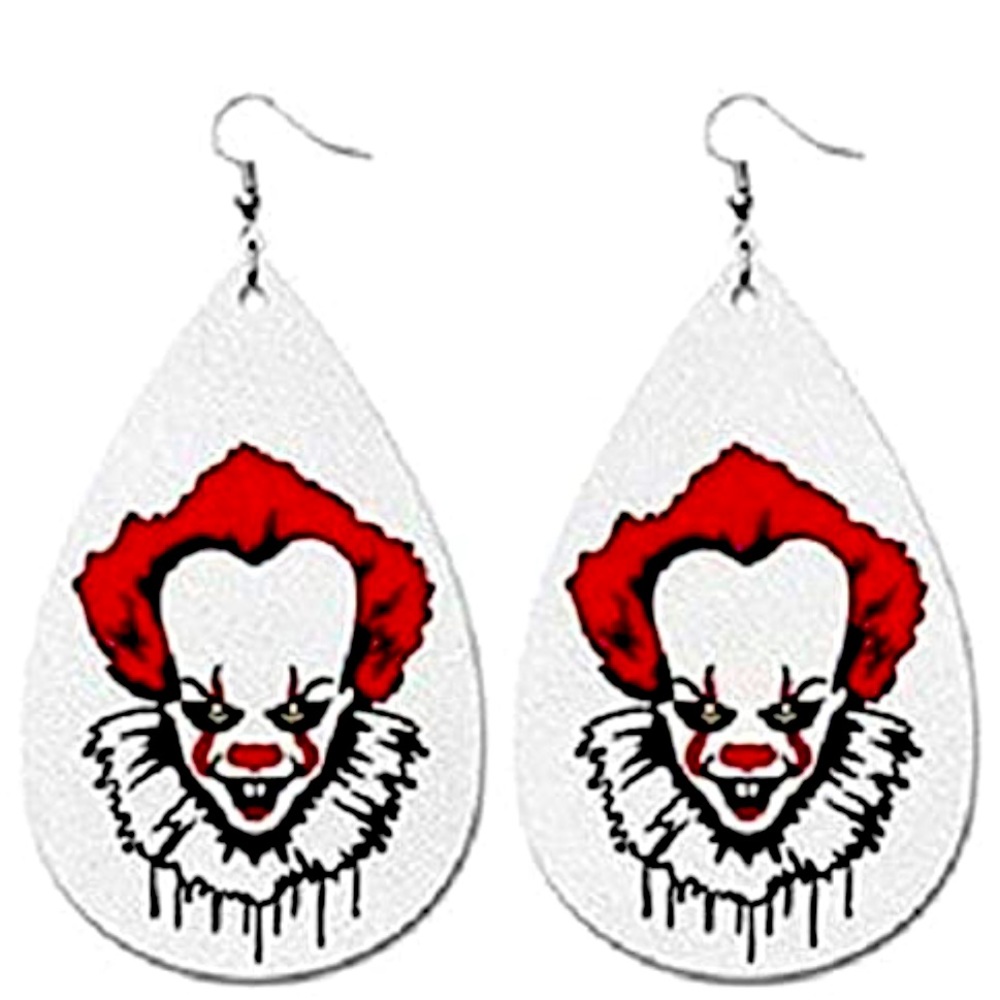 ‼️2/$10 or 3/$12‼️ Pennywise the Clown Halloween Earrings